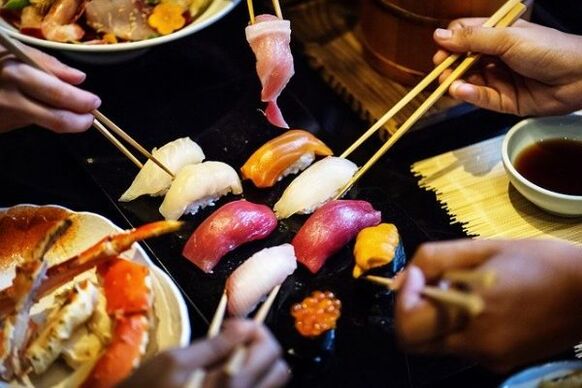 comer según la dieta japonesa